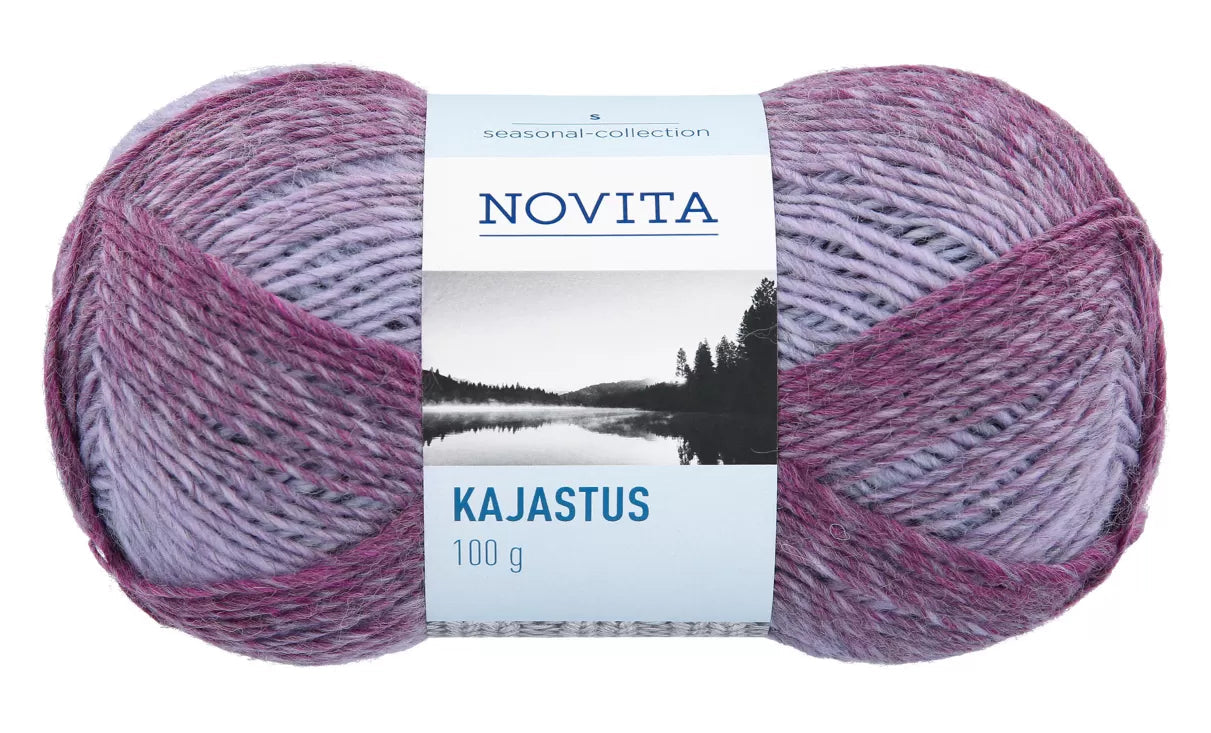 Novita Kajastus Sockengarn – Perfekt für warme, strapazierfähige Socken mit Farbverlauf