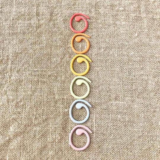 CocoKnits Colored Split Ring Markers