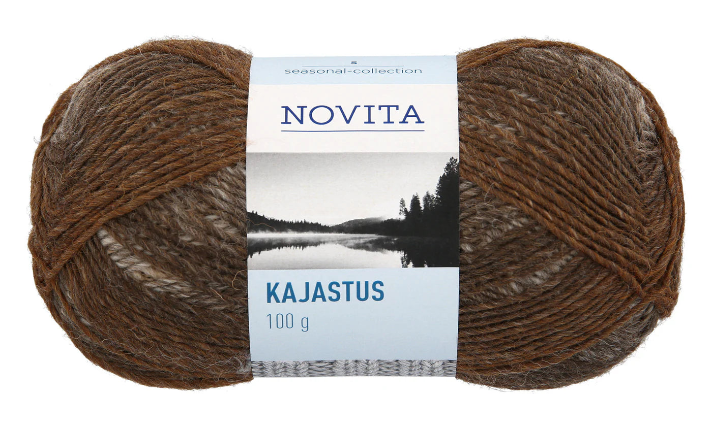 Novita Kajastus Sockengarn – Perfekt für warme, strapazierfähige Socken mit Farbverlauf