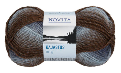 Novita Kajastus Sockengarn – Perfekt für warme, strapazierfähige Socken mit Farbverlauf